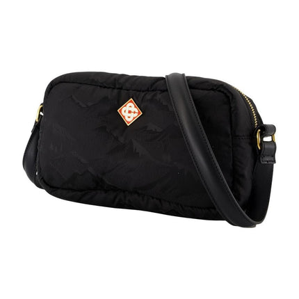 Camera Schultertasche - Casablanca - Nylon - Schwarz