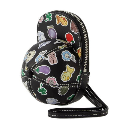 Nano Cap Hobo Bag - J.W. Anderson -  Black - Leather