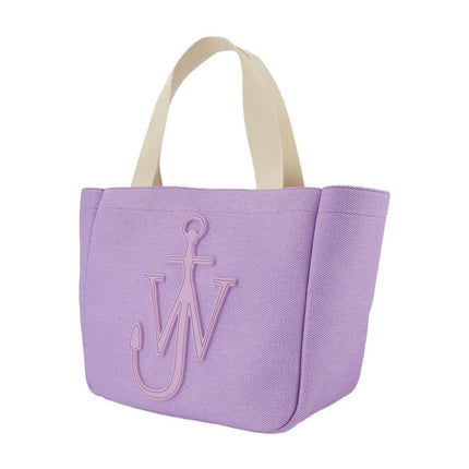 Cabas Tote Bag - J.W. Anderson -  Lilac - Cotton