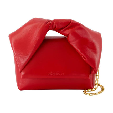 Small Twister Schultertasche - J.W. Anderson - Leder - Rot