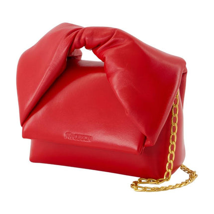 Small Twister Schultertasche - J.W. Anderson - Leder - Rot