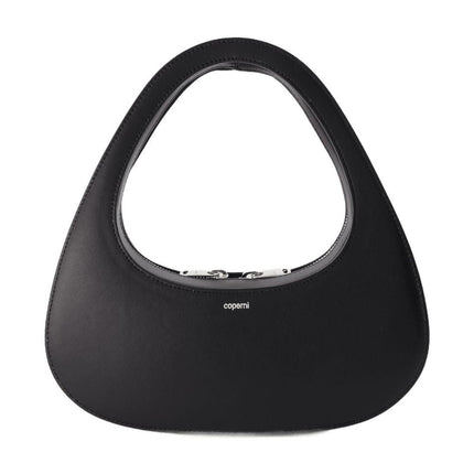 Baguette Swipe Schultertasche - Coperni - Leder - Schwarz