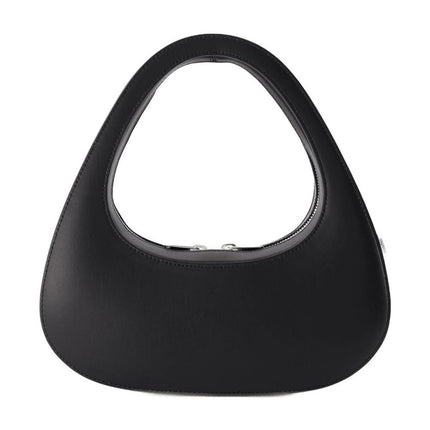 Baguette Swipe Schultertasche - Coperni - Leder - Schwarz