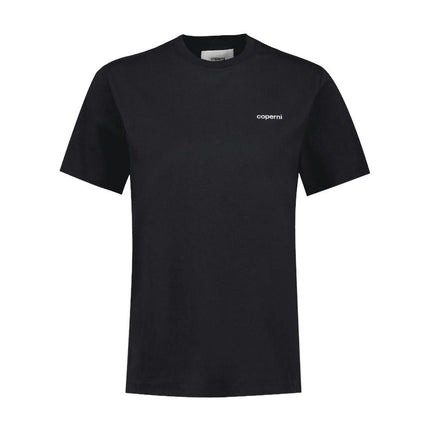 Boxy Logo T-Shirt - Coperni - Baumwolle - Schwarz