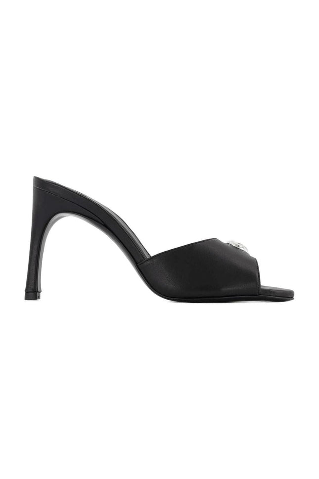 Logo Mules - Coperni - Black - Leather