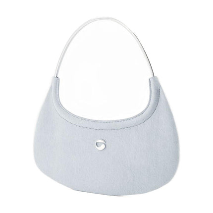 Ring Baguette Swipe Tasche - Coperni - Denim - Blau
