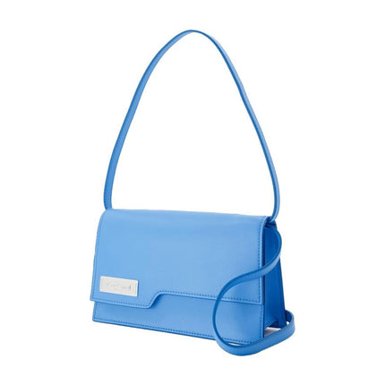 Mini Folder Schultertasche - Coperni - Leder - Blau