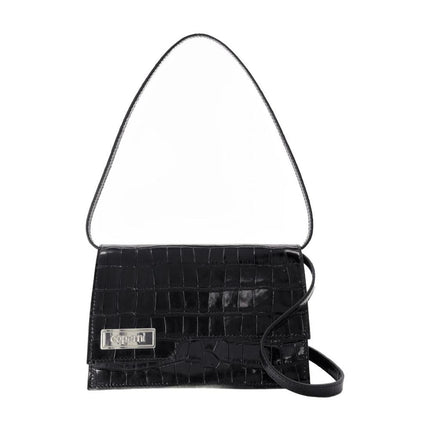 Mini Folder Schultertasche - Coperni - Leder - Schwarz