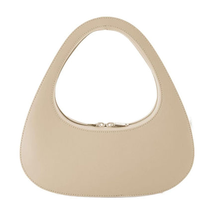 Swipe Handtasche - Coperni - Leder - Beige