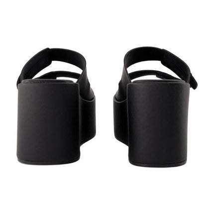 Patch Wedge Sandalen - Coperni - Synthetik - Schwarz