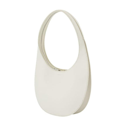 Doppelte Handtasche Gusset Swipe - Coperni - Leder - Weiß