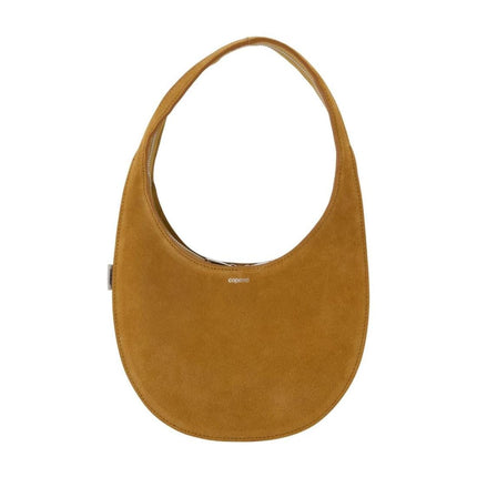 Doppelte Handtasche Gusset Swipe - Coperni - Leder - Braun