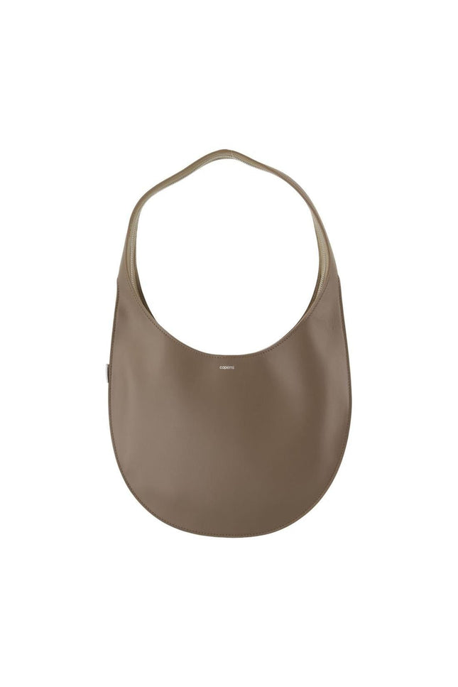 Medium Soft Swipe Schultertasche - Coperni - Leder - Braun