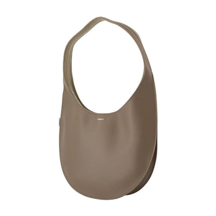 Medium Soft Swipe Schultertasche - Coperni - Leder - Braun