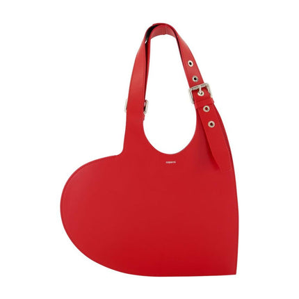 Belt Heart Schultertasche - Coperni - Leder - Rot