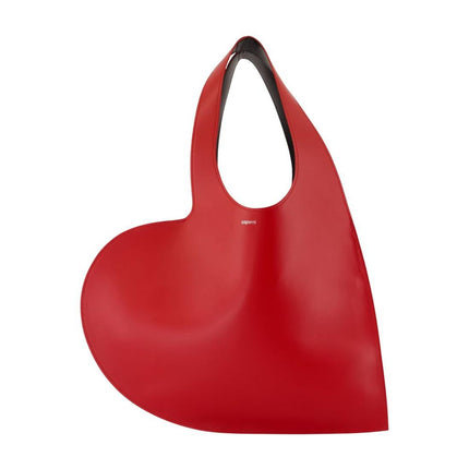 Heart Schultertasche - Coperni - Leder - Rot