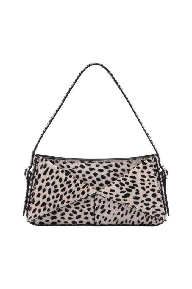 Baguette Belt Bag - Coperni - Leder - Weiß/Schwarz