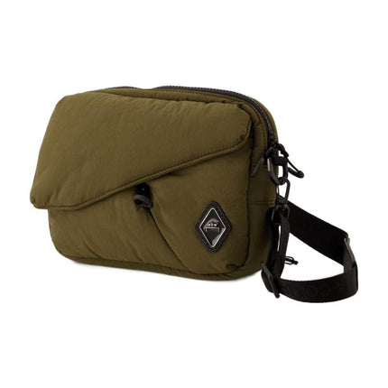 Diamond Padded Schultertasche - A Cold Wall - Nylon - Khaki