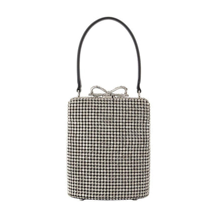 Crystal Fishnet Handtasche - SELF PORTRAIT - Synthetik - Silber
