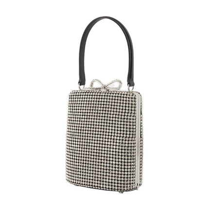 Crystal Fishnet Handtasche - SELF PORTRAIT - Synthetik - Silber