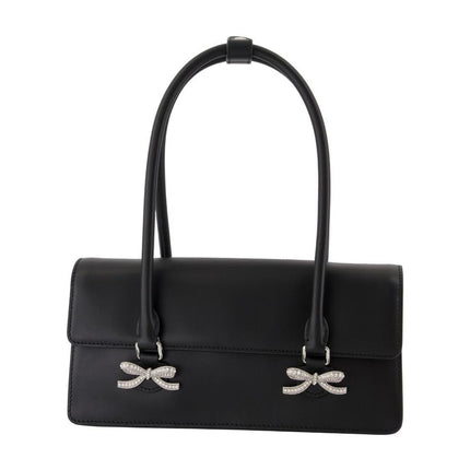 Soft Schultertasche - SELF PORTRAIT - Leder - Schwarz