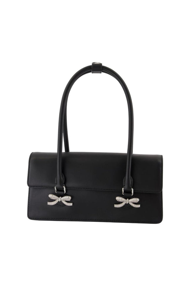 Soft Schultertasche - SELF PORTRAIT - Leder - Schwarz