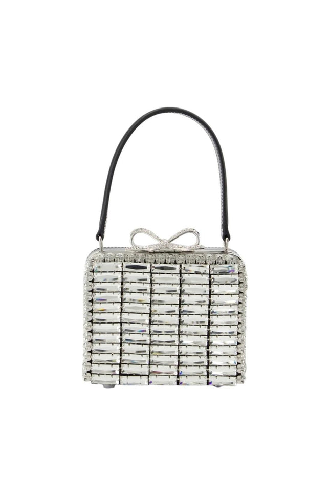 Mirco Crystal Handtasche - SELF PORTRAIT - Metall - Silber