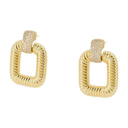 Knocker Ohrringe - SELF PORTRAIT - Metall - Vergoldet