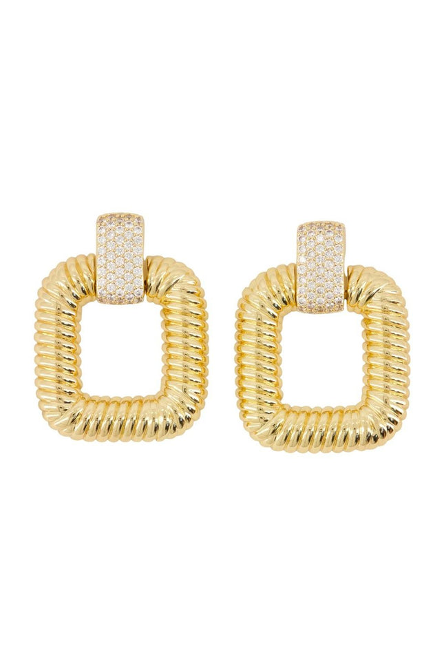 Knocker Ohrringe - SELF PORTRAIT - Metall - Vergoldet