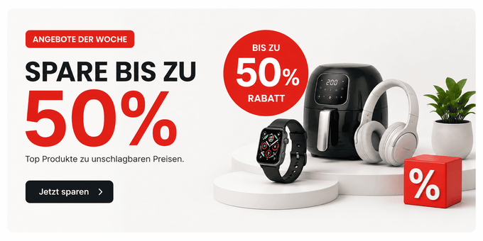 Angebote der Woche: Spare bis zu 50 %