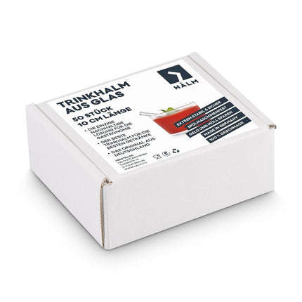 SEO. 50x 10cm Glasstrohhalme für jeden Anlass inkl. Profi Reinigungsbürste - Linkreich