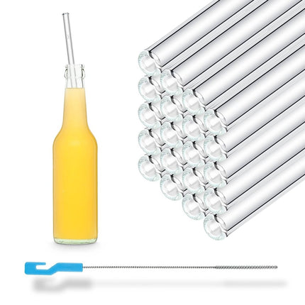 SEO. 50x 30cm Glasstrohhalme für Flaschen von 0,33 bis 1 Liter für jeden Anlass - Linkreich