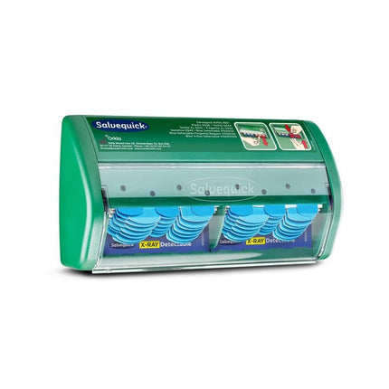 Salvequick röntgendetektierbarer pflasterspender, inkl. 2x30 gipsnachfüllungen | Packung (1 Stück)