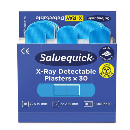 Salvequick röntgendetektierbar, 30 stück/nachfüllung. | Packung (6 Stück)