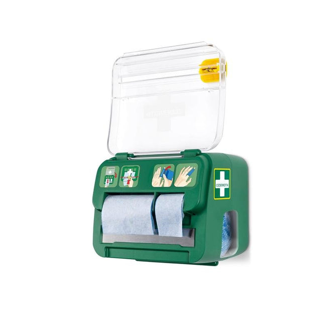 Cederroth weichschaumbinde 2-in-1 spender 1x 6 stück | Packung (1 Stück)