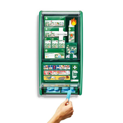 Cederroth erste hilfe & verbrennungsstation | Karton (1 Packung)