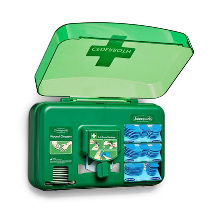 Wundversorgungsspender, blau | Karton (1 Packung)
