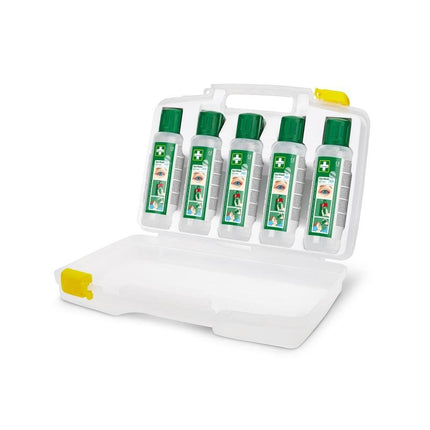 Cederroth Augenspülung (5x500ml) im tragbaren Etui. REF 7255 ersetzen | Packung (1 Stück)