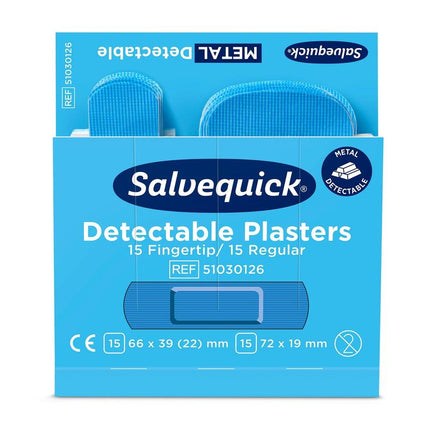 Fingerspitze/normal blau erkennbar, 30 stück/mine | Packung (6 Stück)