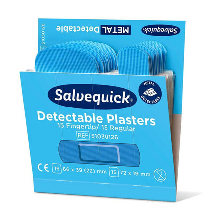 Fingerspitze/normal blau erkennbar, 30 stück/mine | Packung (6 Stück)