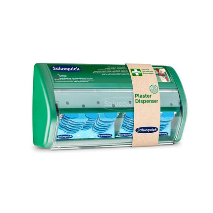 Salvequick pflasterspender, blau detektierbar | Packung (1 Stück)
