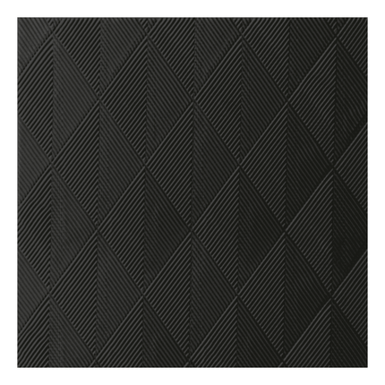 Elegance Servietten 40x40 cm, Crystal Schwarz - Hochwertige Tischdeko | Packung (40 Servietten)