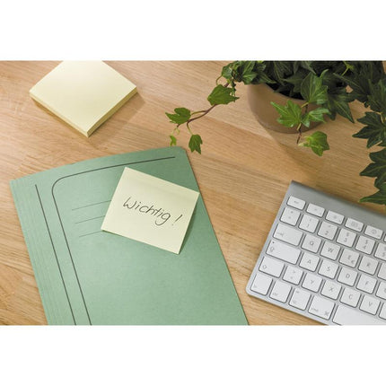 Post-it® Recycling Z-Notes, 76 mm x 76 mm, 100 Blatt/Block, 100% PEFC