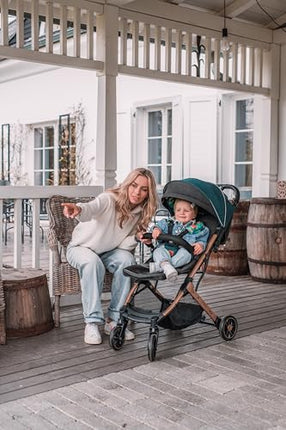 Kinderwagen MoMi ESTELLE ab 6 Monaten (bis 15 kg), klappbarer Kinderwagen mit 5-Punkt-SicherheitsgurtKinderwagen MoMi ESTELLE ab 6 Monaten (bis 15 kg), klappbarer Kinderwagen mit 5-Punkt-Sicherheitsgurt, Einkaufskorb mit Auflappfunktion , Teleskopzuggriff