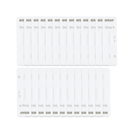 Strep A - Bisaf Professional 25 Tests | Packung (25 Stück)