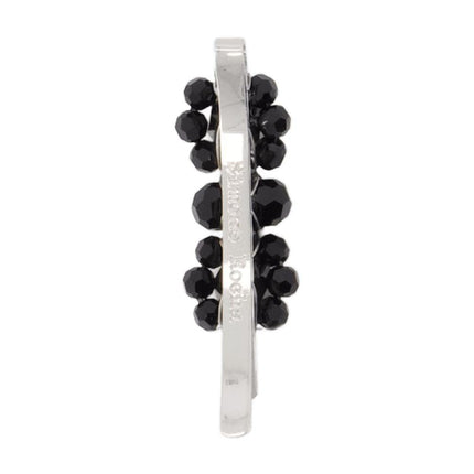 Mini Flower Haarspange - Simone Rocha - Kristall - Schwarz