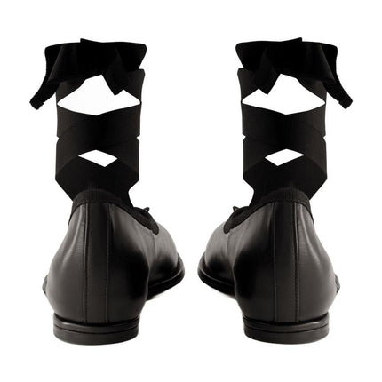 Heart Toe Ballerinas - Simone Rocha - Leder - Schwarz