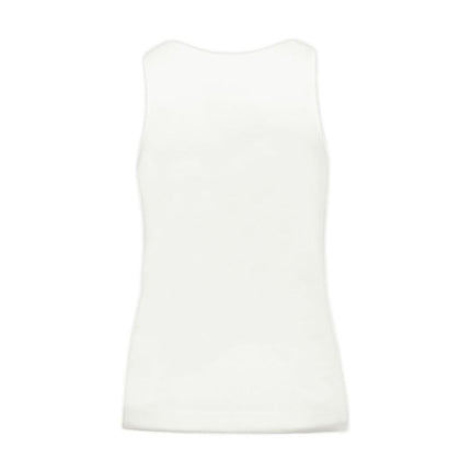 Fitted Ruffle Frill T-Shirt - Simone Rocha - Baumwolle - Weiß