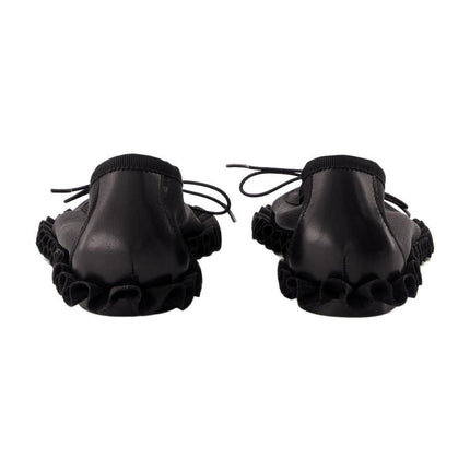 Tutu Frill Ballerinas - Simone Rocha - Mesh - Schwarz