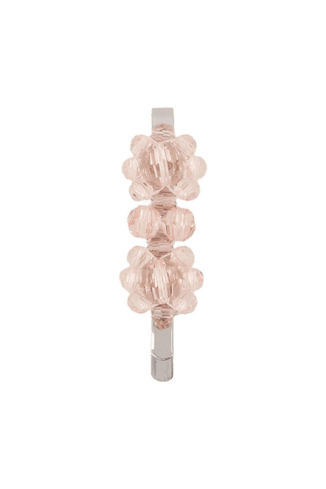 Mini Flower Haarspangen - Simone Rocha - Messing - Rosa